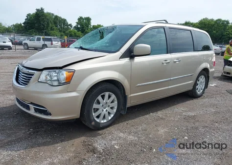 2016 Chrysler Town & Country Touring z USA, uszkodzony, nr VIN 2C4RC1BG6GR254925